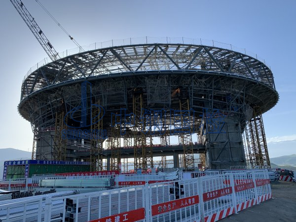 北京冬奧會(huì)鋼結(jié)構(gòu)場(chǎng)館檢測(cè)現(xiàn)場(chǎng)