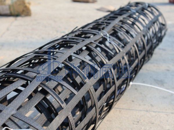 鋼塑雙向土工格柵樣品圖